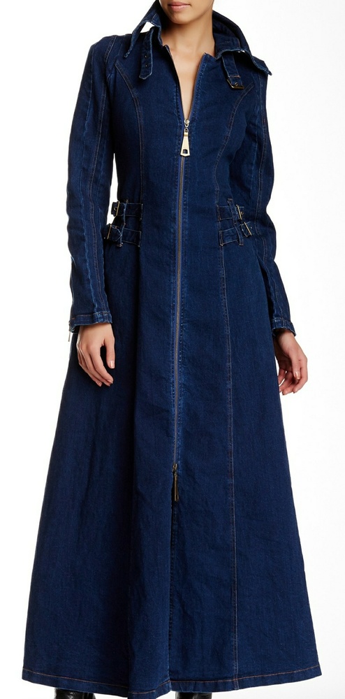 **Price reduced**NEW!!!!! TOV Denim Maxi Coat